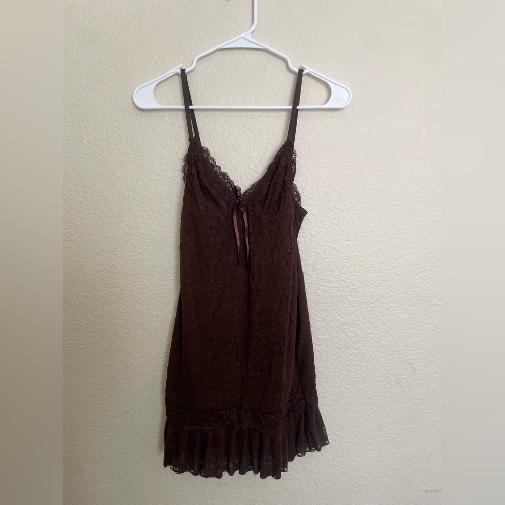 Windsor Sweet Looks V-Neck Lace Babydoll by Dress